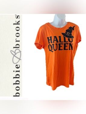 Orange Hallo Queen T-Shirt 🎃👻🖤